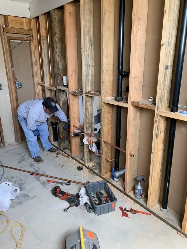 Commercial rough-in plumbing for Gas Line Repair in Briarwood
